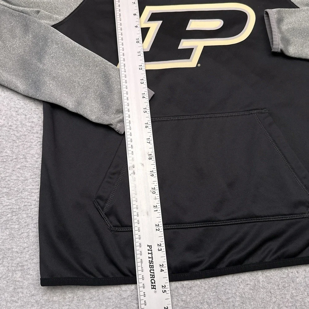 Nike Hoodie Purdue Boilermakers Women's Medium Therma-Fit Fleece Pullover NCAA‎